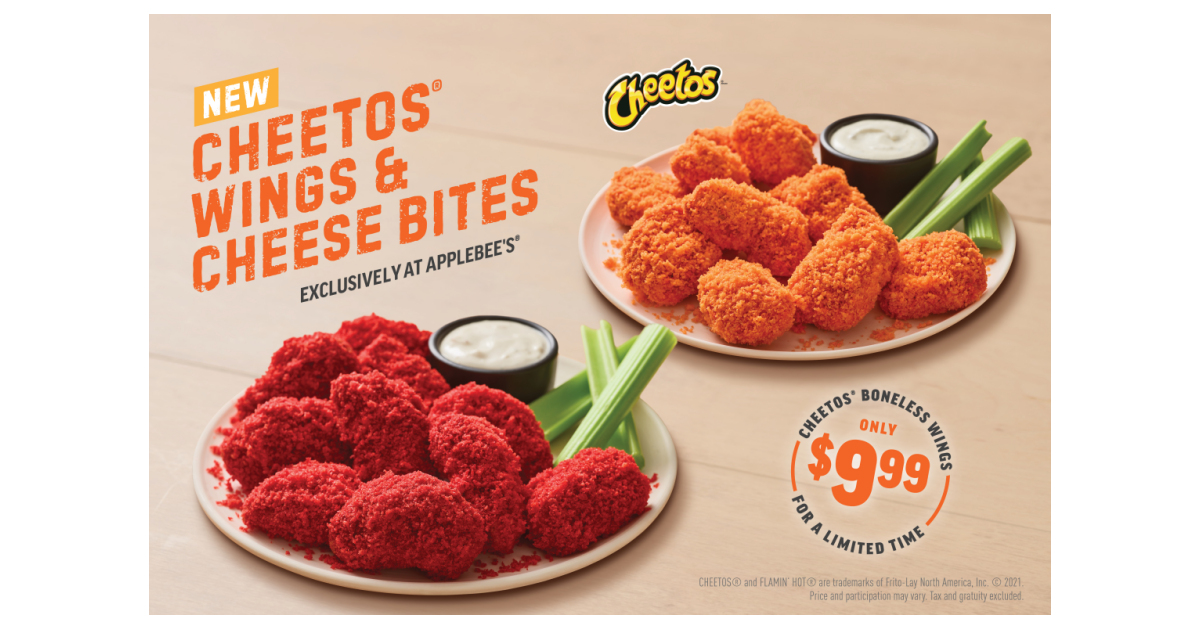 Applebee’s® Gets ‘Dangerously Cheesy’ with Cheetos®Inspired Fan Favorites at Restaurants